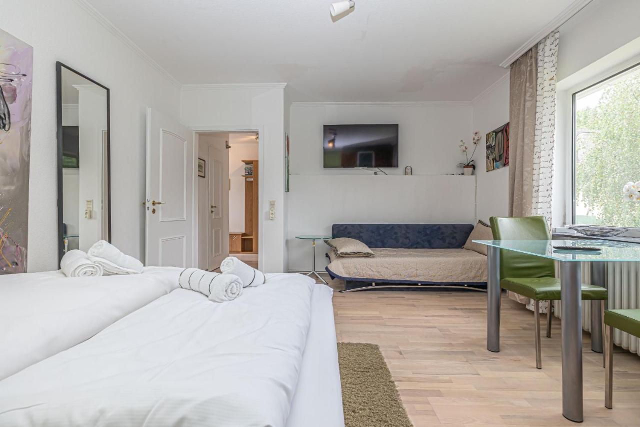 Eindecker - Studioapartment Im Erdgeschoss Mit Gartenmitbenutzung 弗伦斯堡 外观 照片